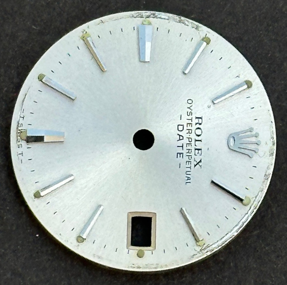 Vintage Rolex Oyster Perpertual Date Watch Dial For 26mm Case 6517 6519 6917