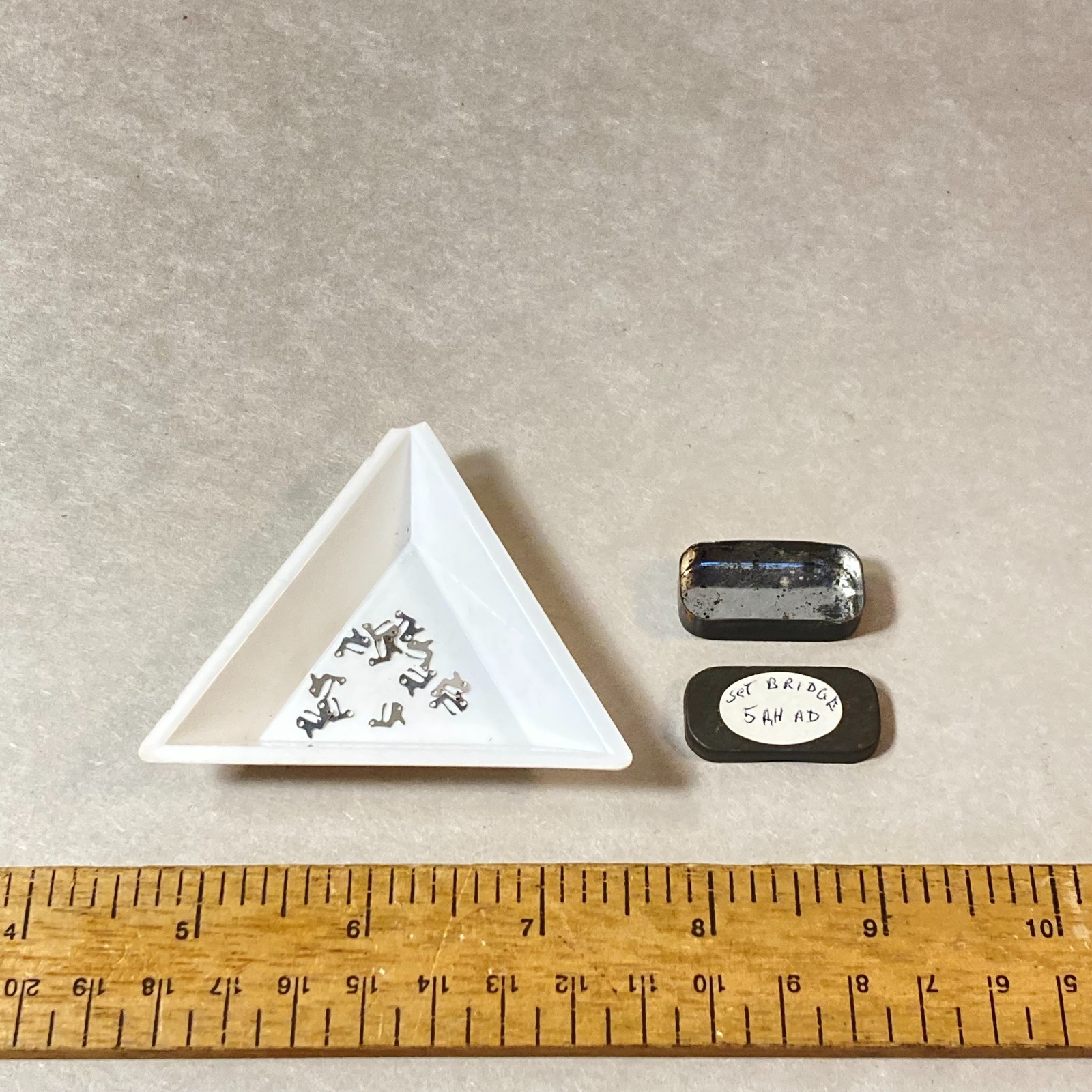 Vintage Watch Parts Set Bridge 5AH AD Replacement Parts