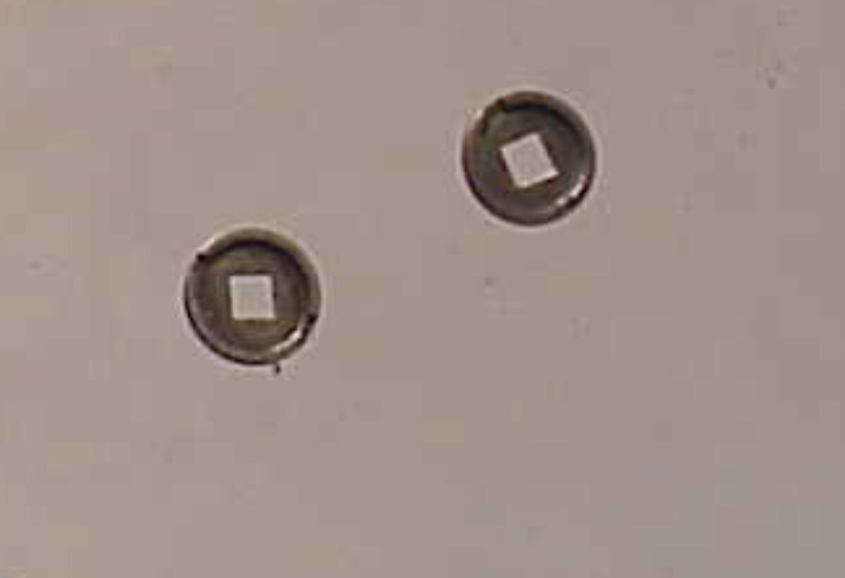 Rolex Bubbleback WRISTWATCH REF 520-620, 630 Part 3659 Plate With Square Hole