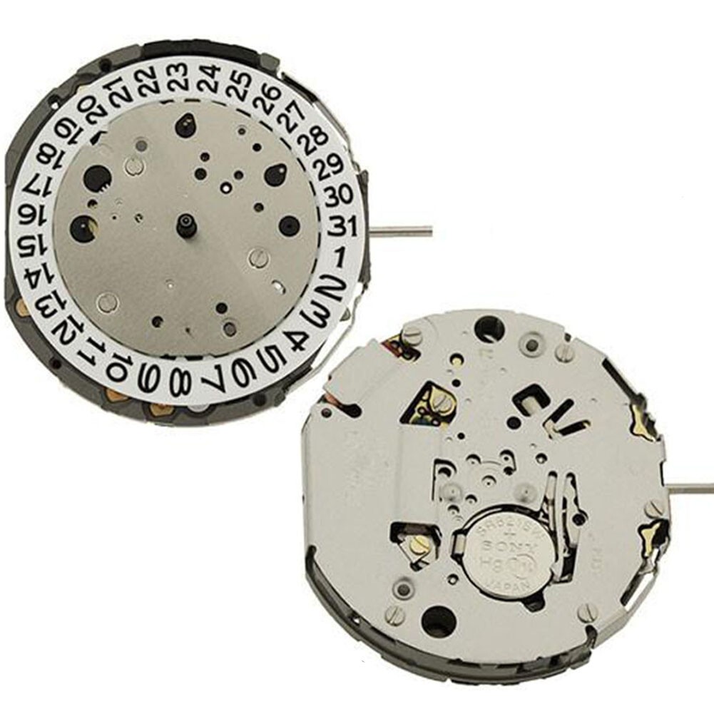 For Genuine Miyota JS15 Quartz Watch Movement Japan Made 3 Hands, Date at 3′