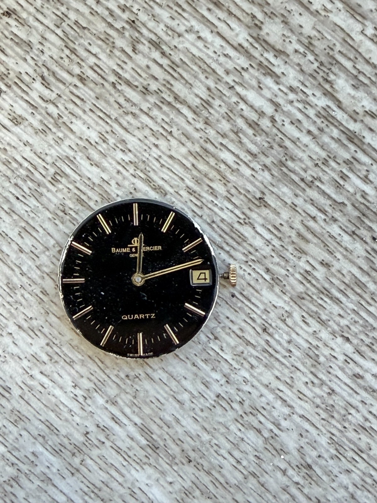 Baume & Mercier Black Watch Movement