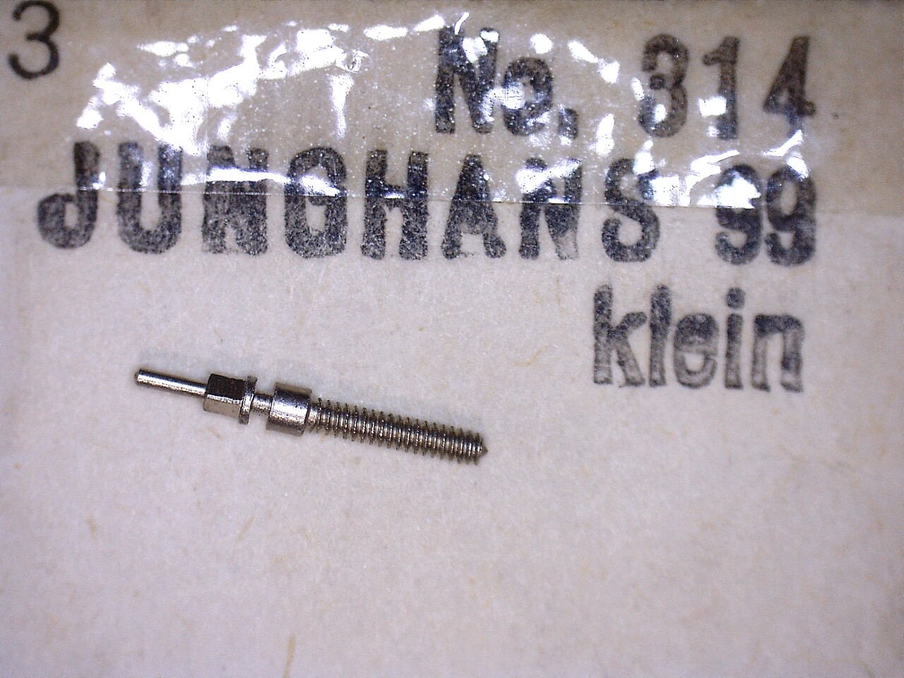 Junghans Watch Winding Stem x1 Part #401 Many Calibres. CHOOSE FROM LIST