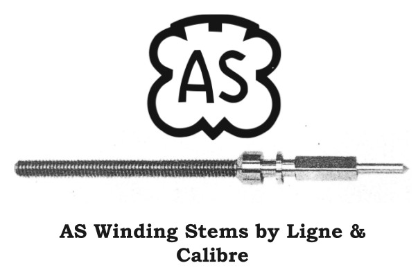1x A. Schild AS Winding Stem by Ligne & Calibre [Drop-Down List] — NOS