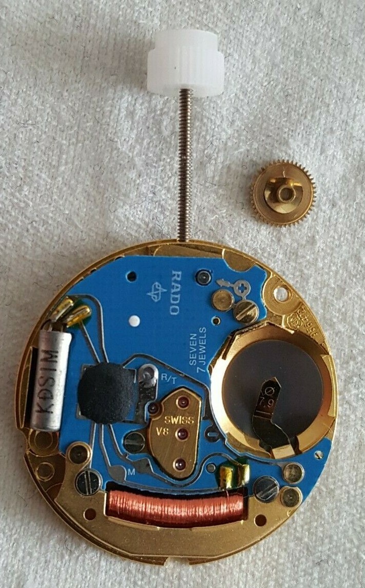 RADO Movement (ETA Caliber 956.412) Hour Wheel Height 1.06mm