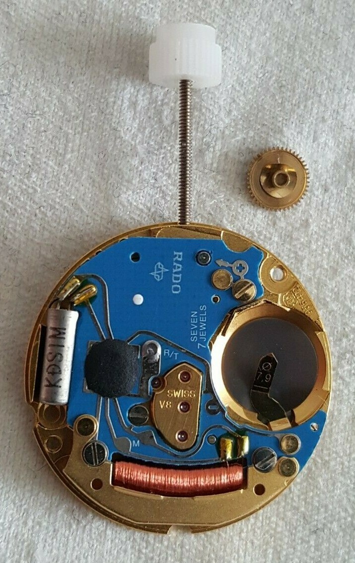 RADO Movement (ETA Caliber 956.412) Hour Wheel Height 1.06mm