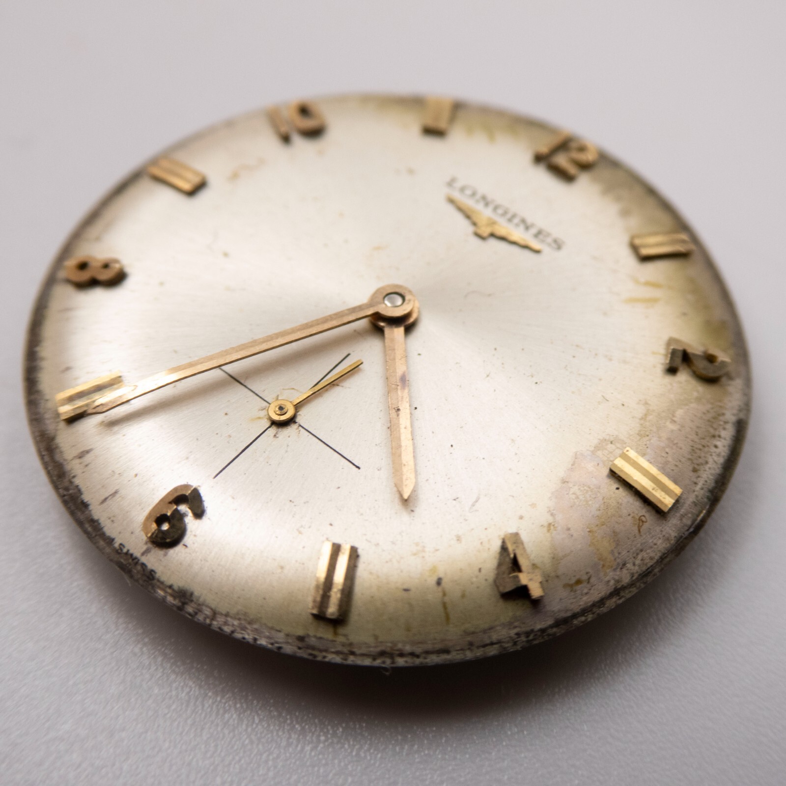 Vintage Longines Caliber 370 17-Jewel Wristwatch Movement, Runs