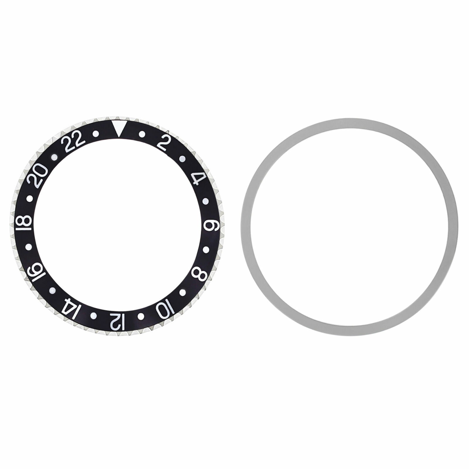 Bezel And Insert Assembly Kit For Rolex GMT Master 1670, 1675, 16750 Black