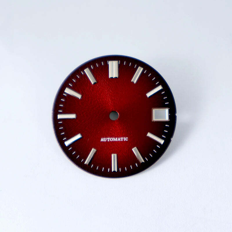DS Invisible Pattern Dial Sunburst Multiple Colors GS No Lume NH35/34 28.5mm Mod