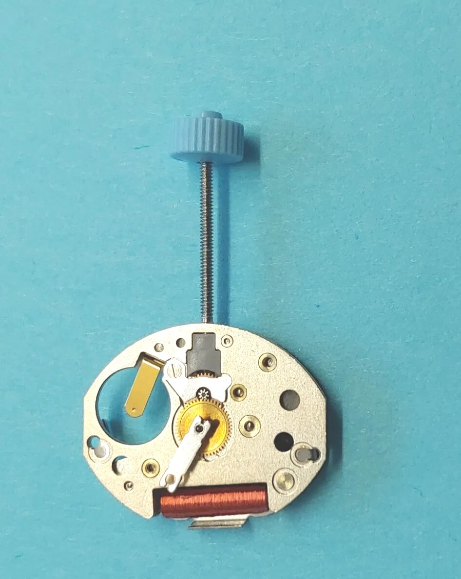 Ronda SA 753 Swiss 1 Jewel Quartz Movement. Sets, Runs, Keeping Time 24 Hr.