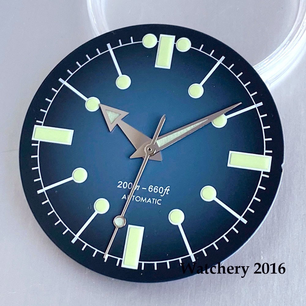 New 29mm Watch Dial Fit NH35/Miyota 8215/ETA 2824 PT5000 Sterile Graduated Dial
