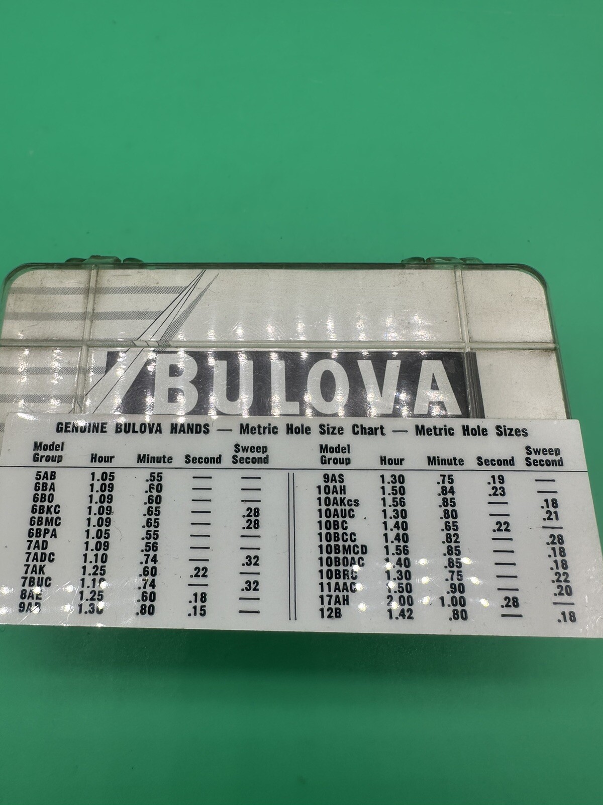 Bulova New 7AK GDa 2 Vintage Second Watch Hand #65 NOS Sealed Package