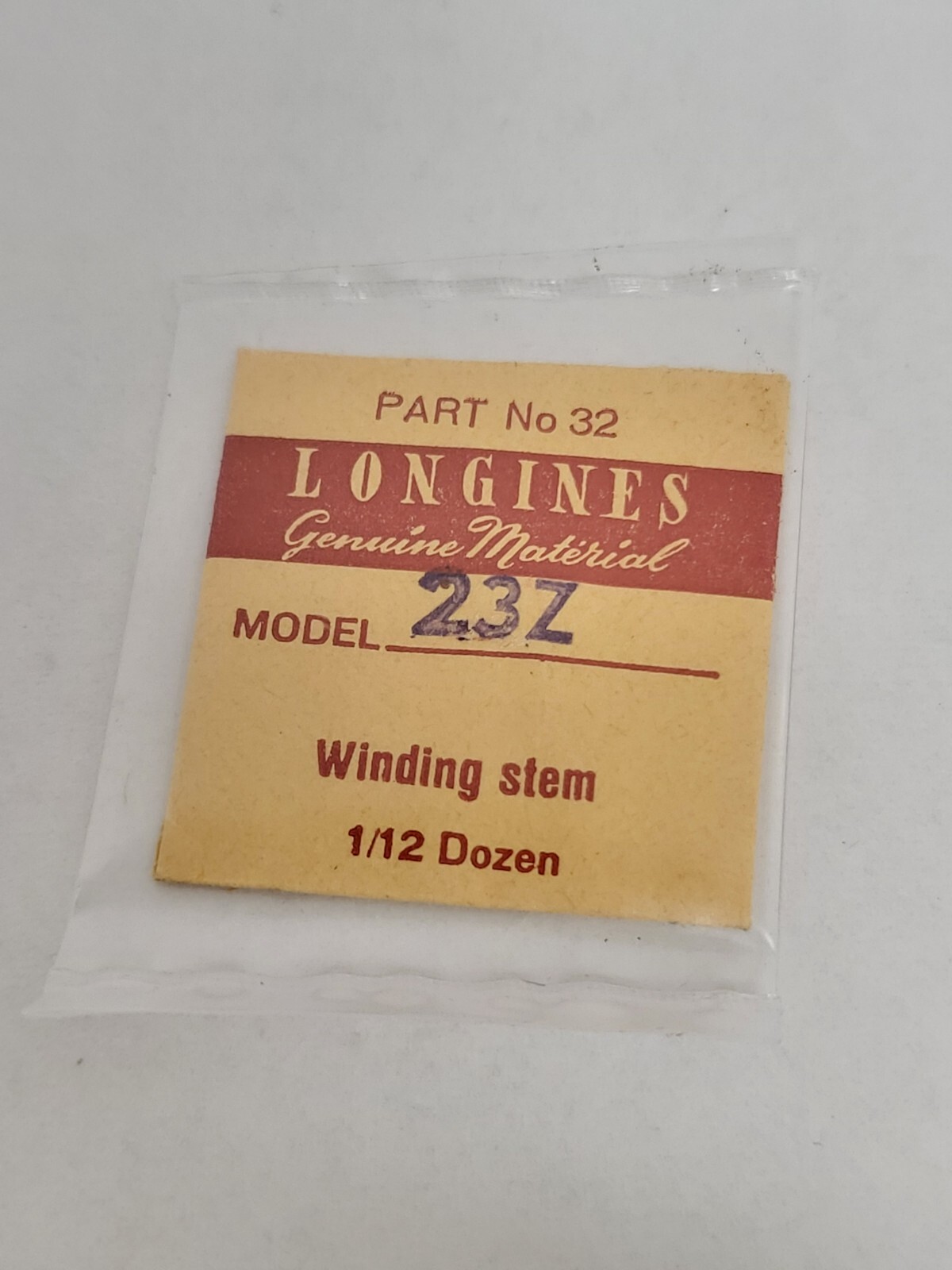 Longines 23Z Winding Stem