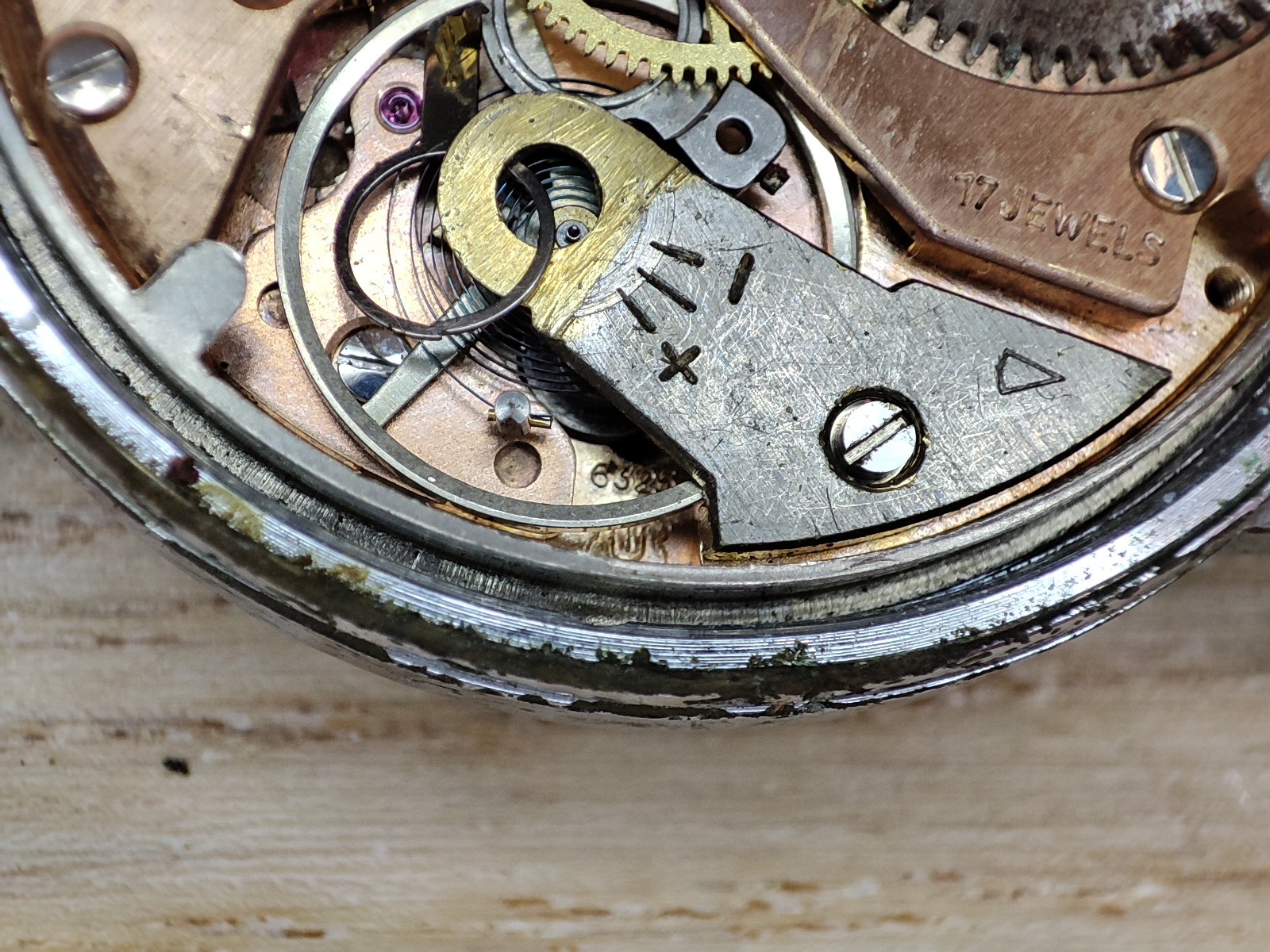 Unitas UT 6325 Watch movement Olma – 34.3 mm – for parts and spares