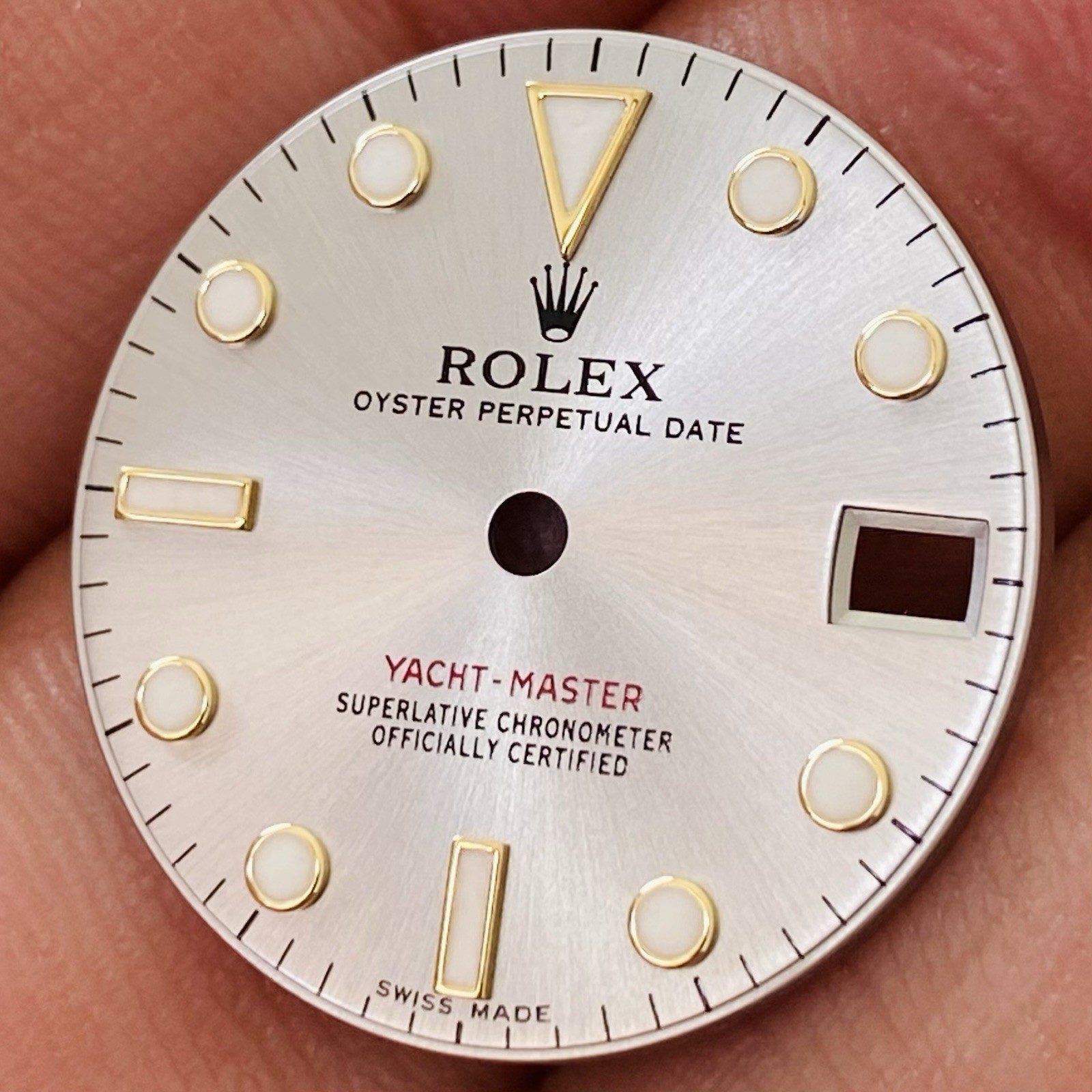Rolex Silver Dial For Lady Yacht Master 35mm Model 168628 168623 68628 68623