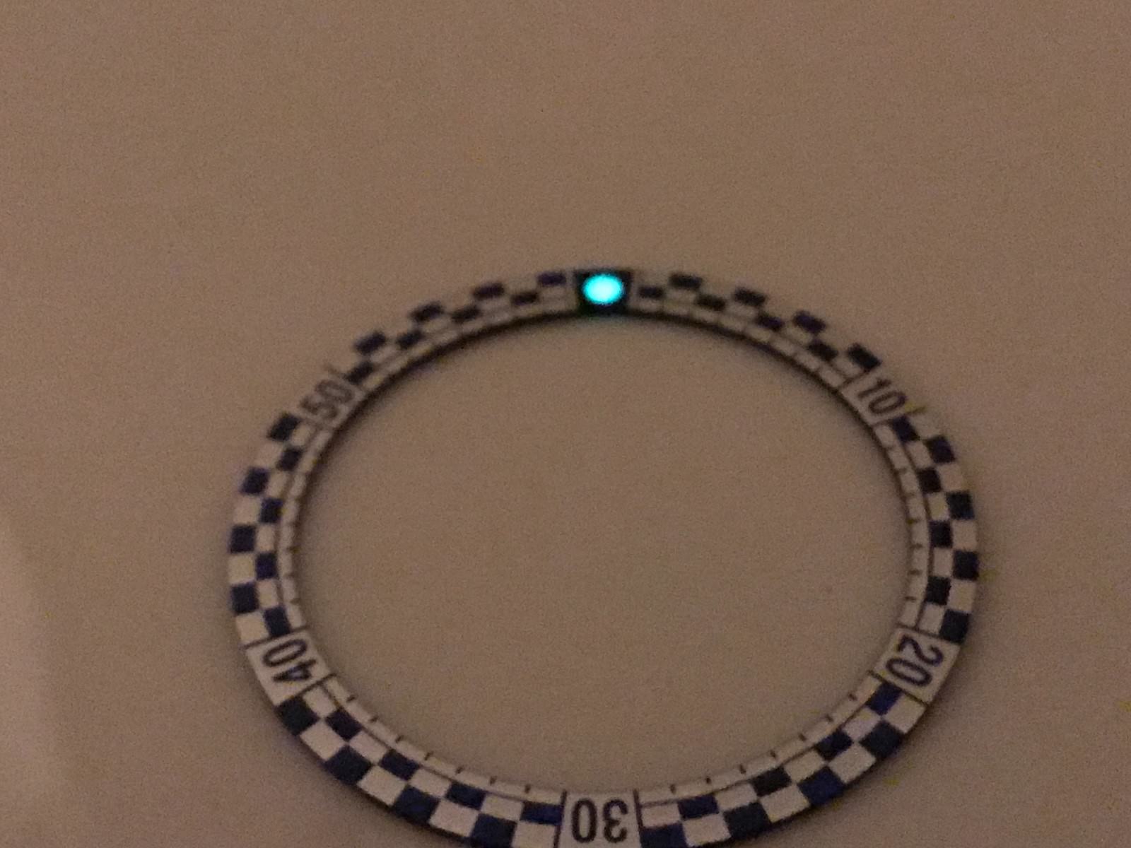Blue Bezel insert for Seiko Rally 6106-8229 and 6106-8227 Diver