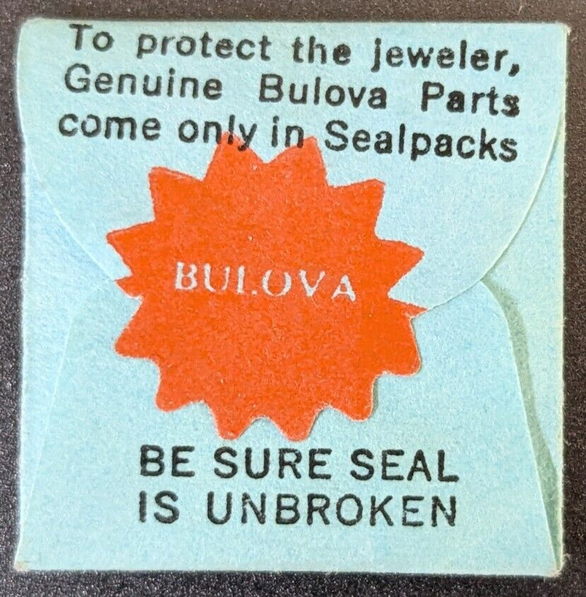 OEM NOS Bulova Cal. 6AN Watch Mainspring Part# 53