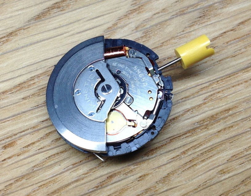 Seiko 5M65A KINETIC Watch Movement – Restoration / Repair