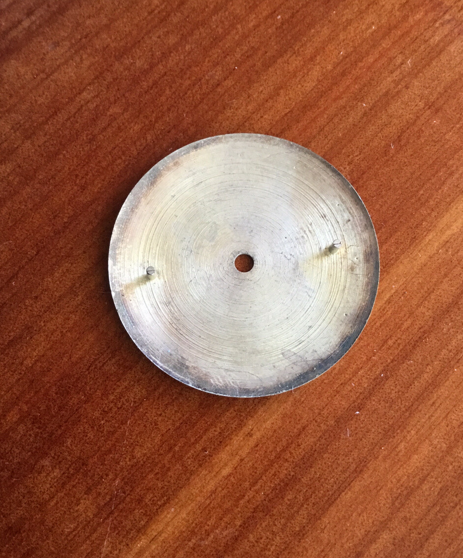Vintage Benrus Three Star Watch Dial Self Winding Swiss OEM Part 1960s