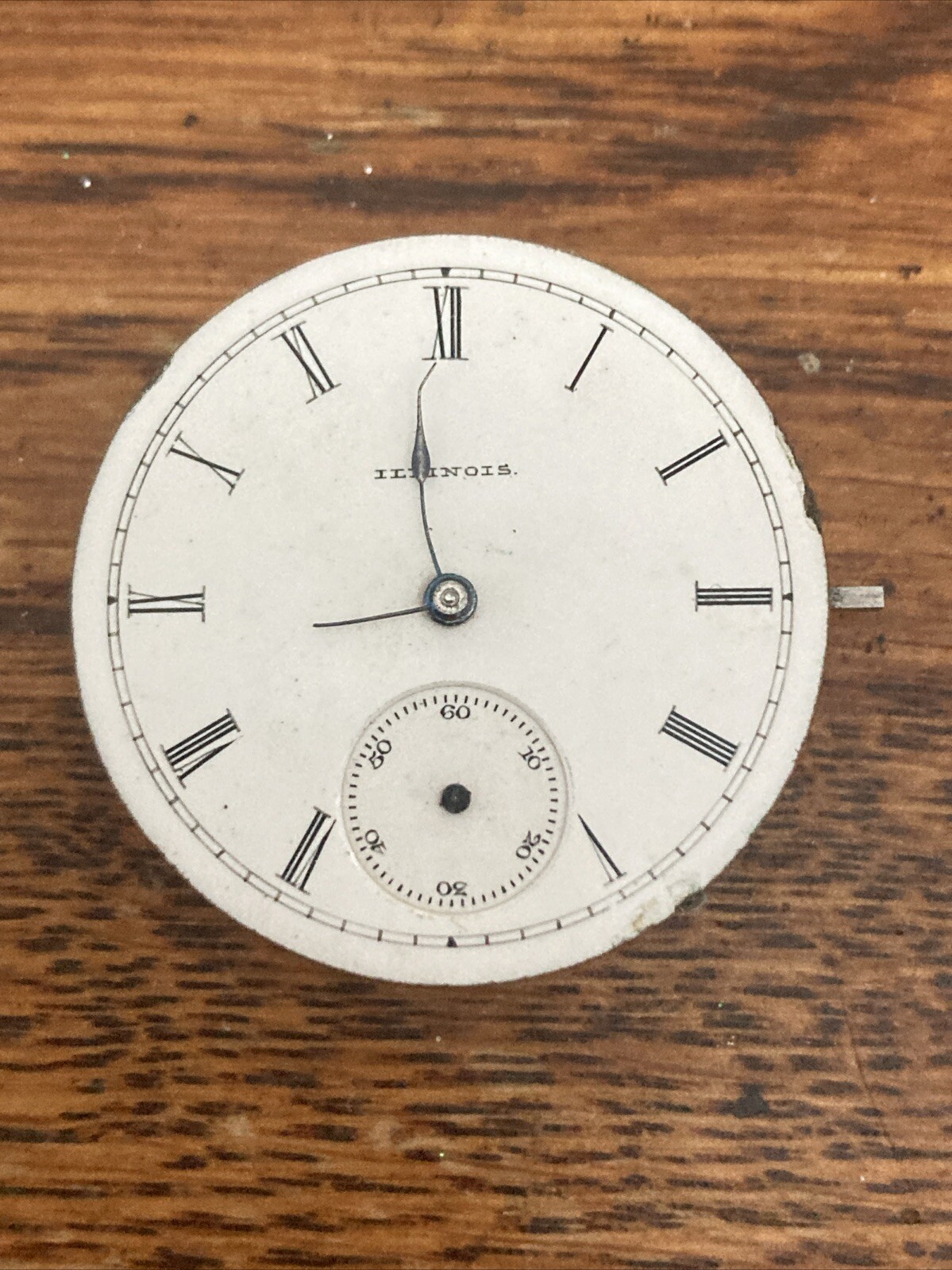 1886 ILLINOIS Grade 141 MVT,6s,11J, Model 1, Not Working, Sold As Is, No Return