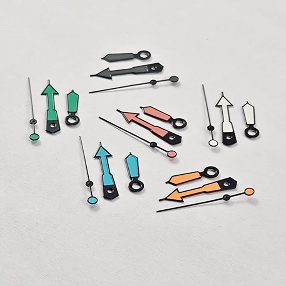 NH35 Watch Hands 8.5*12*12.5Mm NH34 NH35A NH36 7S36 4R36 Black Border Pointers G