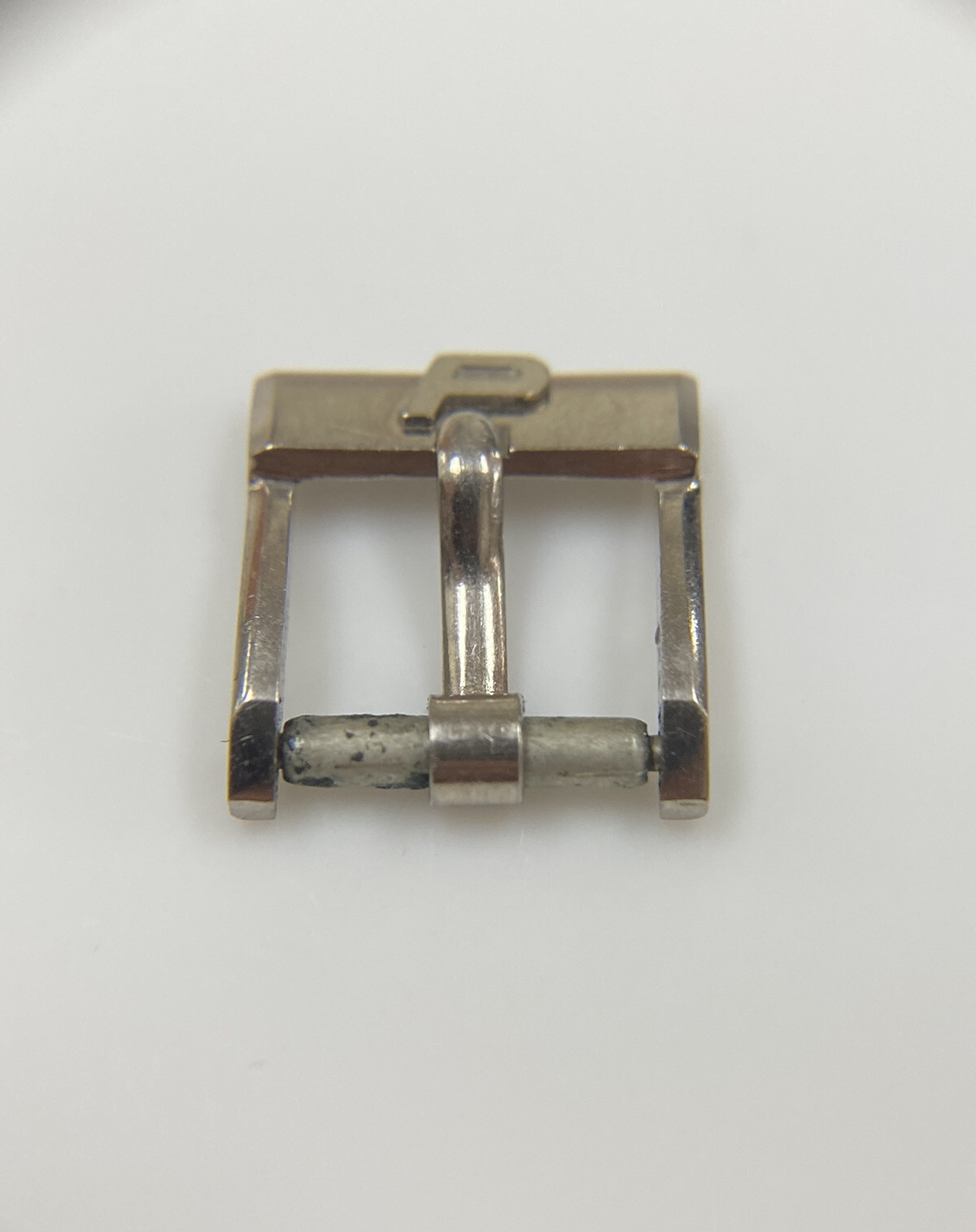Original Vintage Piaget White Gold “750” 10mm Ladies Leather Band Buckle