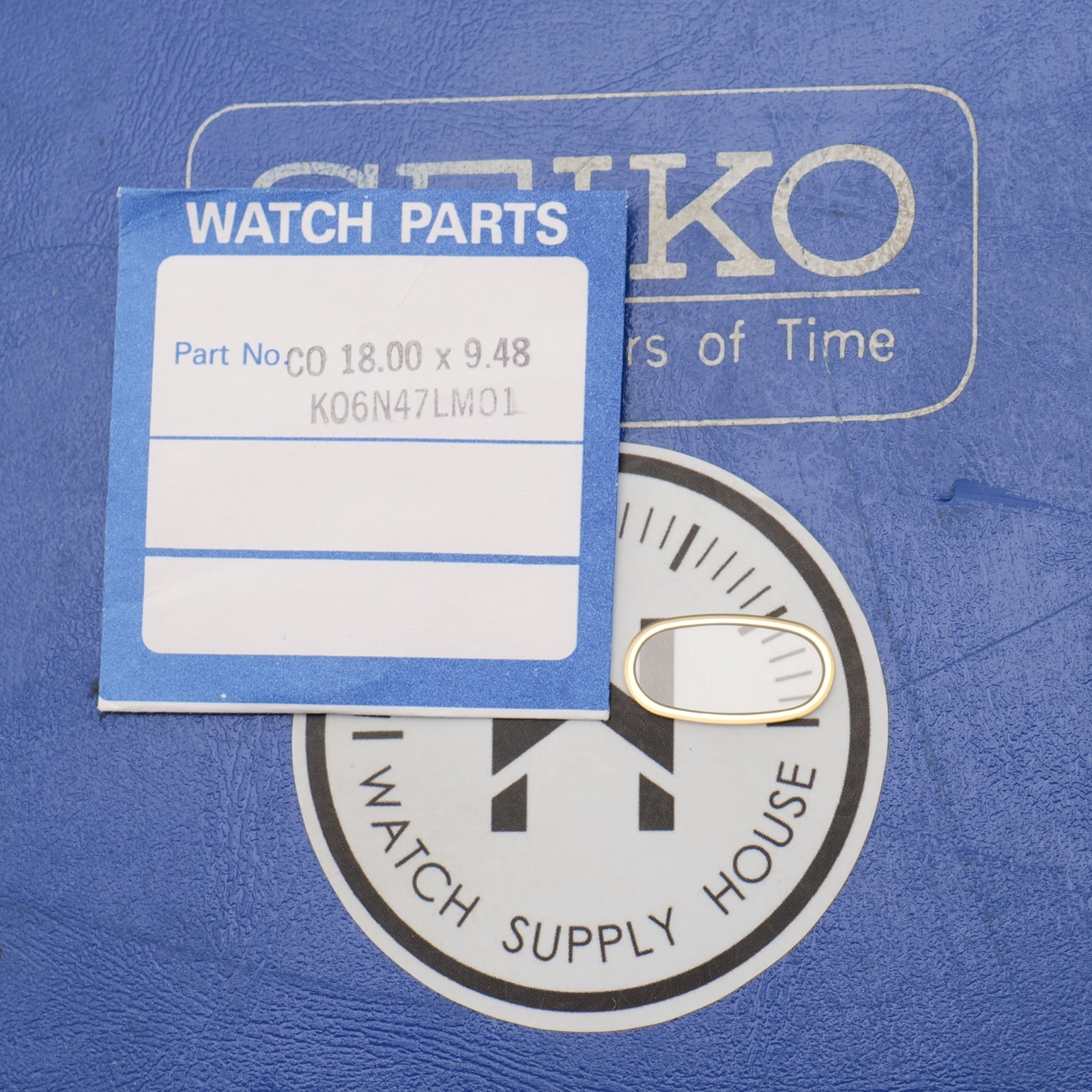 Seiko Original Watch Crystal Part K06N47LM01 Watchmakers New Old Stock (SEKG)