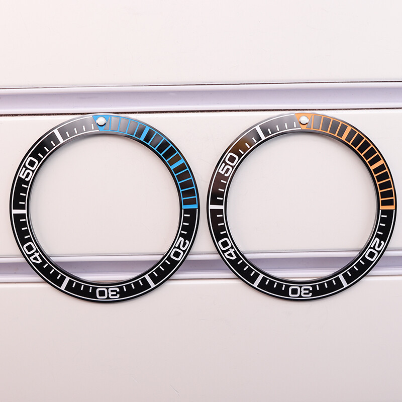 Outer diameter 41mm inner diameter 32.2mm modified Seiko warrior Ceramic bezel