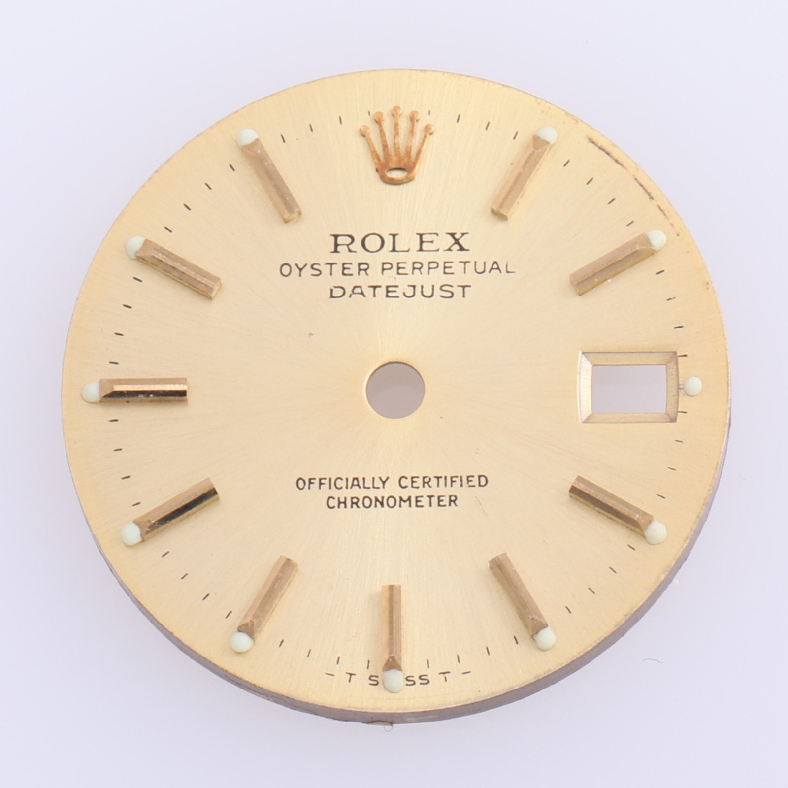 Rolex Lady Datejust 26mm Champagne Stick Dial TSwissT 6917 69173 69178 #i23