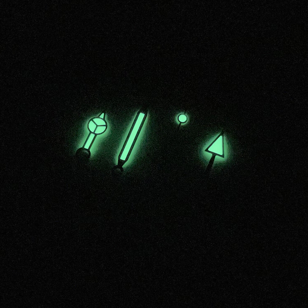 NH34A Red GMT Hands C3 Lume 4-hand for NH34 SKX007 SKX SSK GMT Mod BENZ