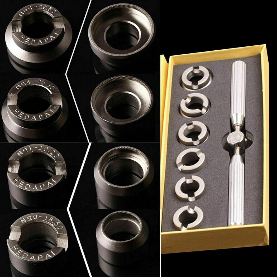 For Rolex and Tudor Case Back Cover Opener Remover Watch Repair Tool Kit