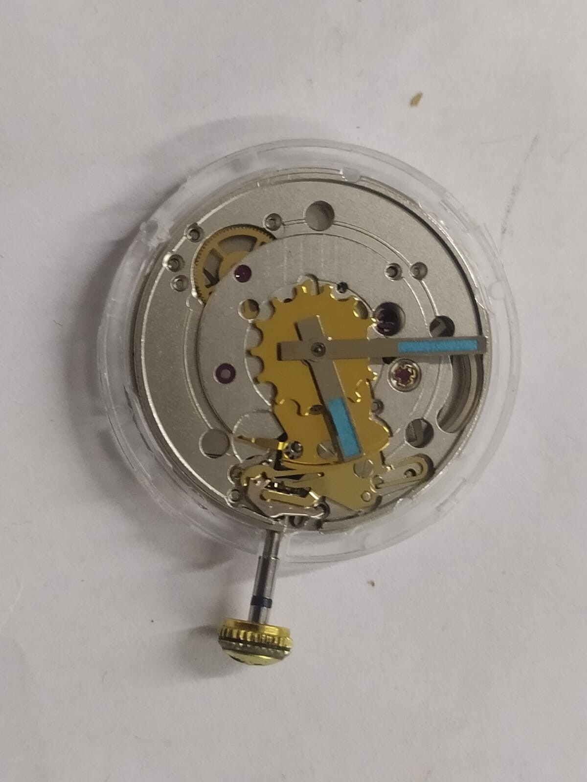 Original ETA 2840 Movement With Dial & Hands – Not Work Good Balance Used