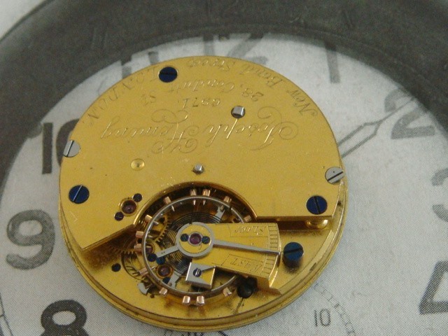Payne & Co & Joseph Heming movement dial & hands donor spares project London W1