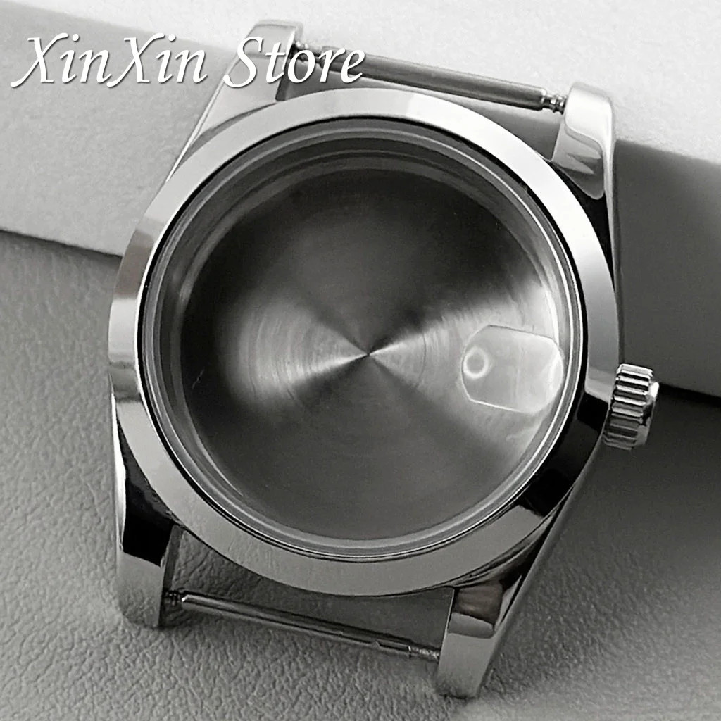 904L Stainless Steel NH35 Fluted Bezel Watch Case 36Mm/40Mm S Crown for NH34 NH3