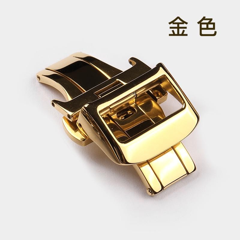 Universal Deployment Butterfly Buckle Stainless Steel Watch Clasp 16 18 20mm