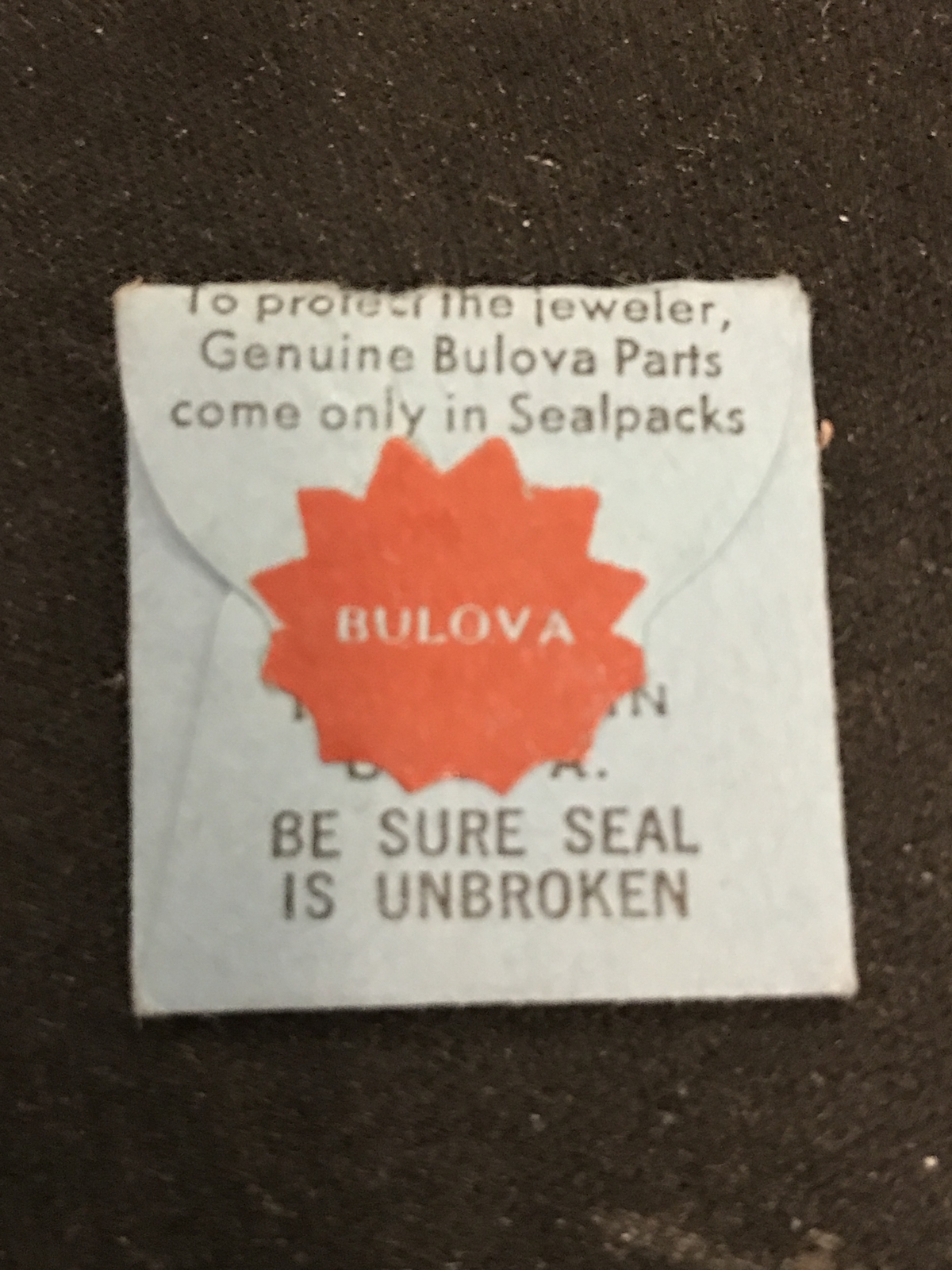 Bulova factory mainspring for caliber 7BEACD – Alloy
