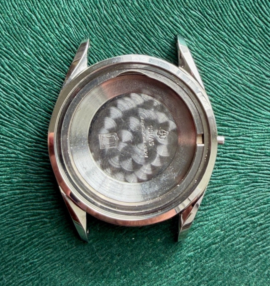 Universal Geneve Huguenin Freres Polerouter Electric watch case ref 860100.01