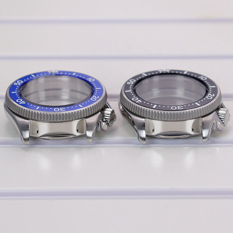 38mm sapphire glass Watch case parts Ceramic bezel For Seiko NH35 NH36 Movement