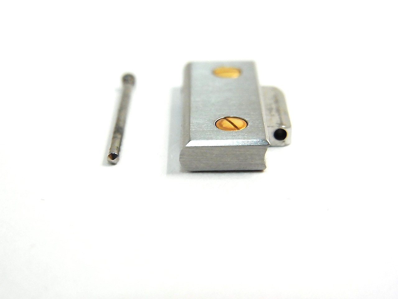 Cartier Santos 16mm Genuine Flat Link 18K Gold SS LM Watch Band Bracelet Parts