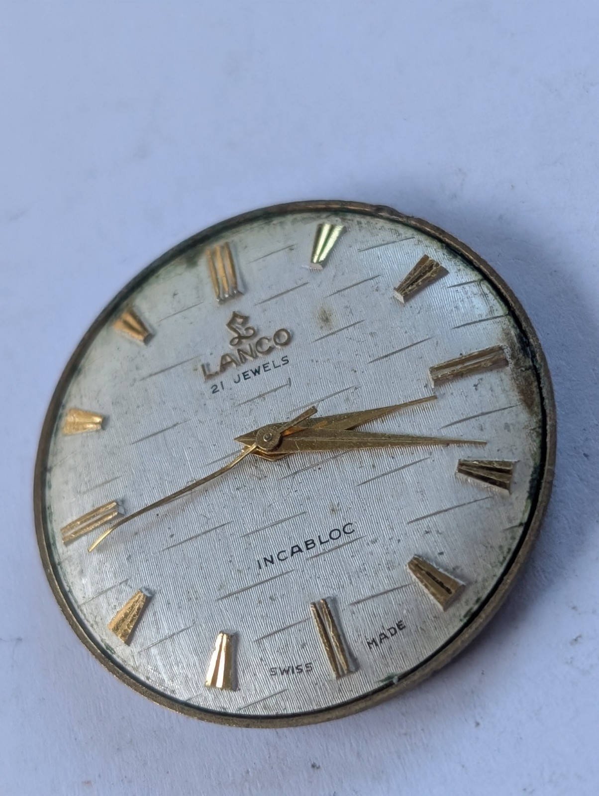 Vintage Lanco 1020 Mechanical Watch Movement (Spares/Repairs)