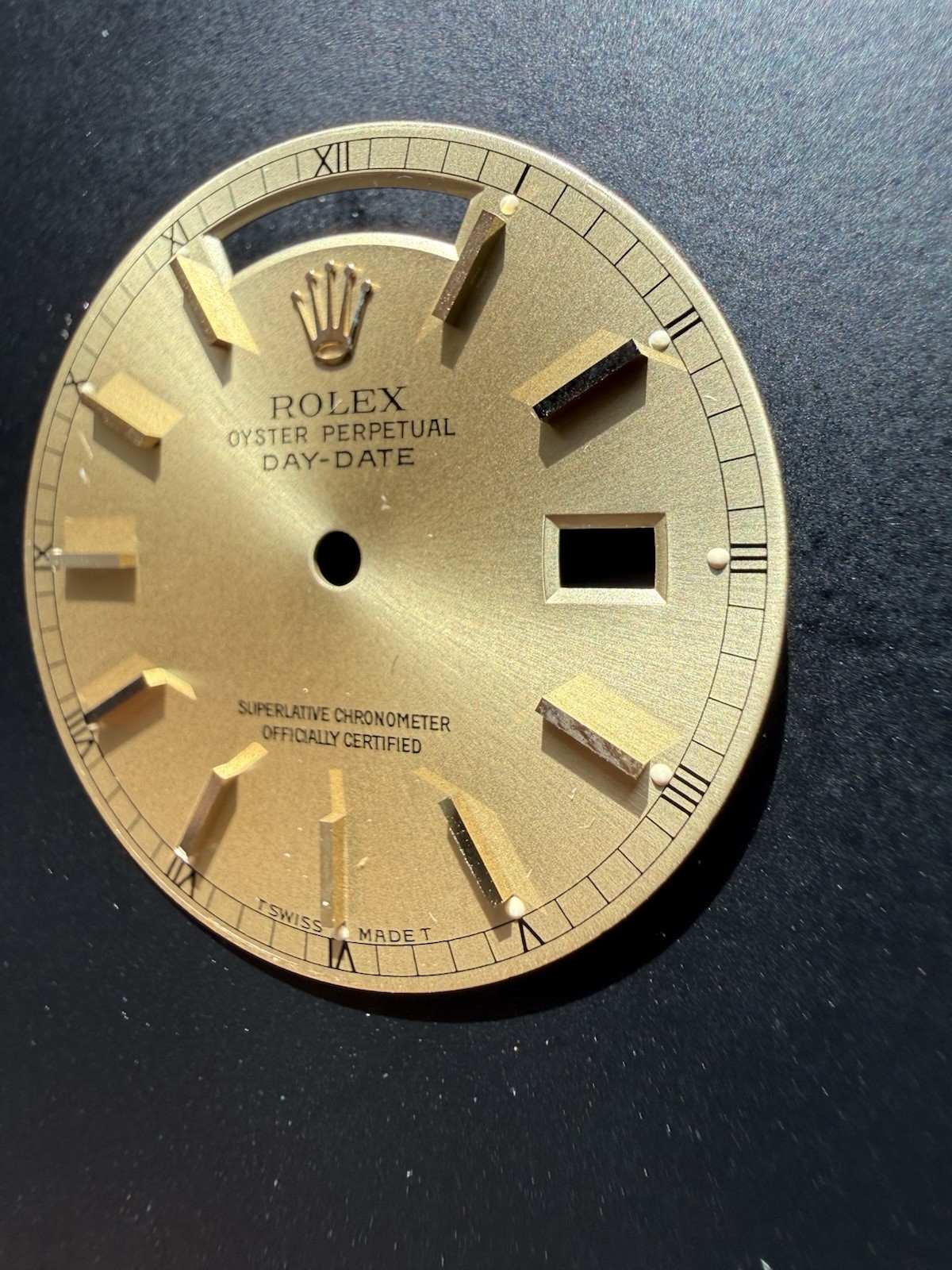 Genuine Rolex OEM Oyster Perpetual Day-Date 36mm Dial Champagne Gold 18038 18238