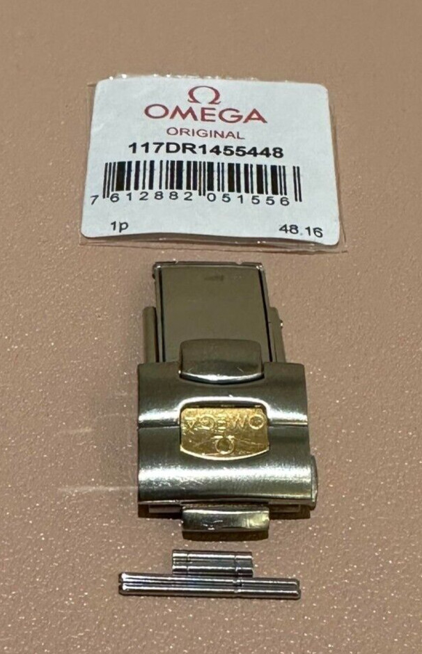 Genuine Omega Deployment Deployant Clasp Buckle Bracelet 1455/448 117DR1455448