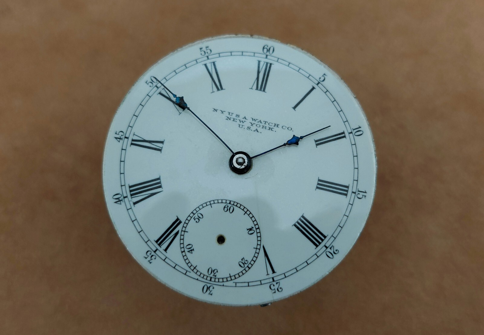 Antique NEW YORK WATCH Co. Movement & Dial. To restore/Spares