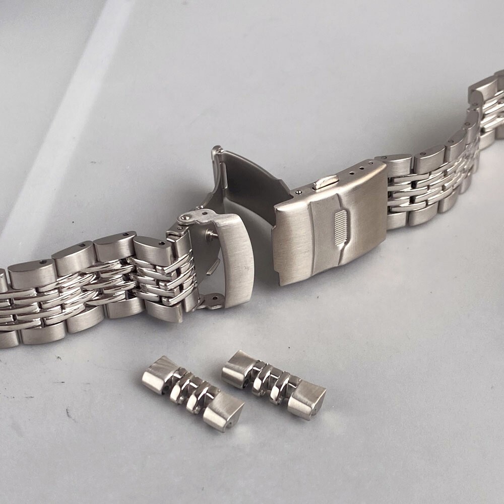 42mm Mod Steel Bezel Diver Sapphire 20ATM Watch Cases For NH35 NH36 ETA2824 Move