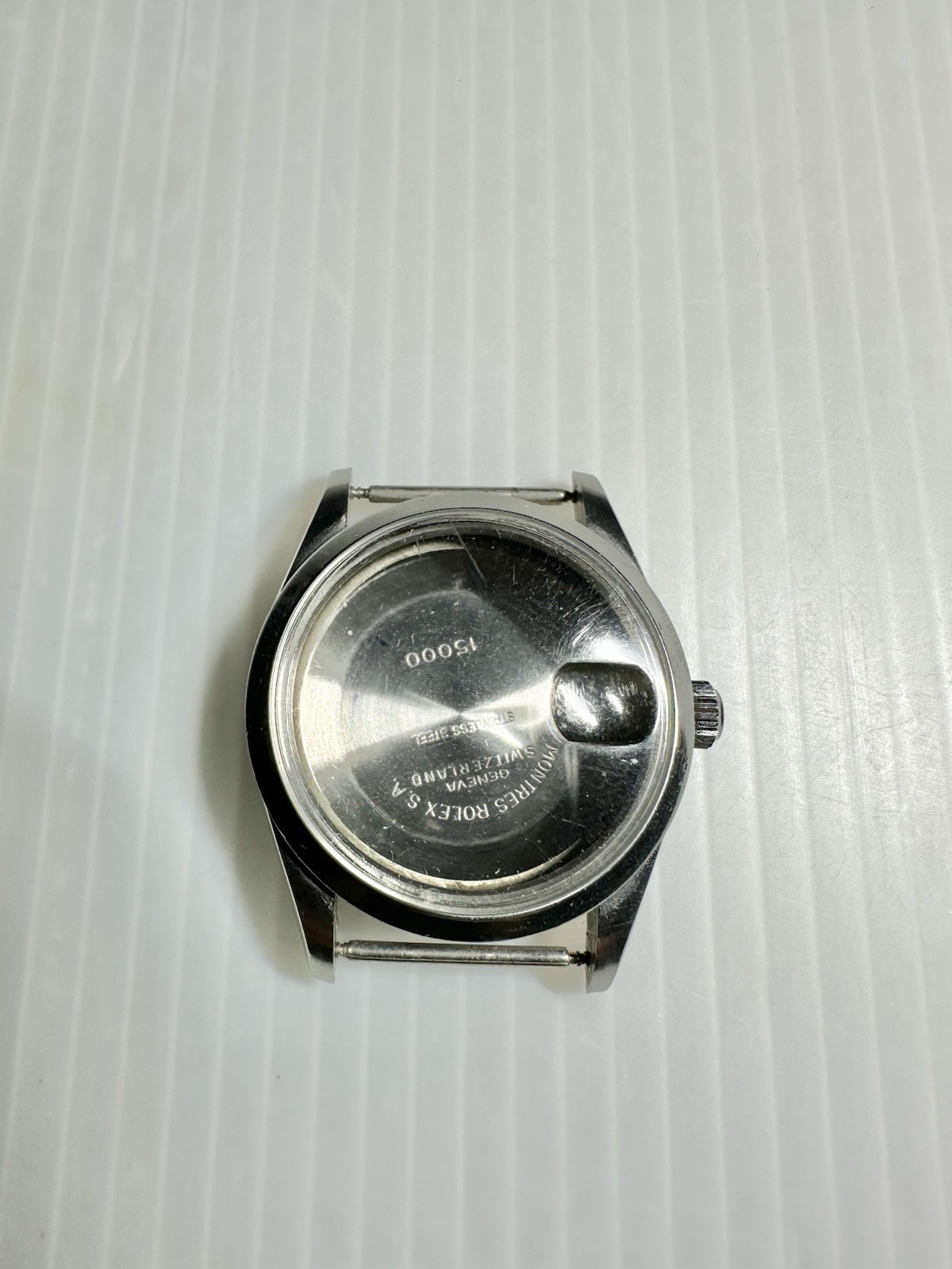 Original Rolex Oyster Perpetual Date Ref 15000 Cal 3035 Stainless Steel Case