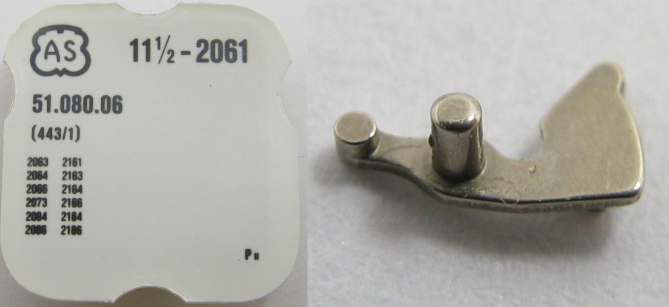 Movement AS 2061 2066 Automatic Watch Day-Date part: setting lever #443