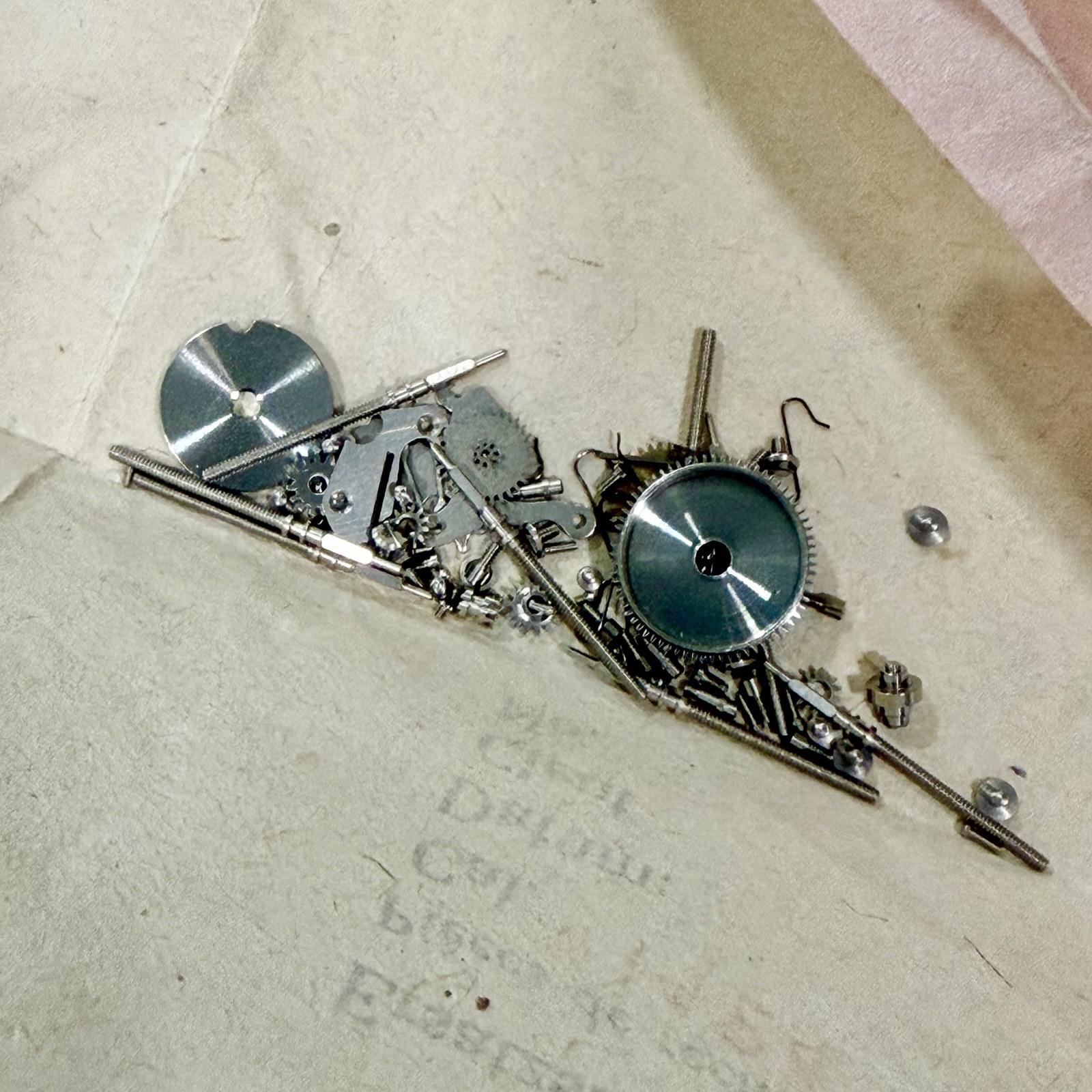 AS Caliber 1124, Incabloc Swiss Watch Parts! All Parts Are New & Original. NOS!