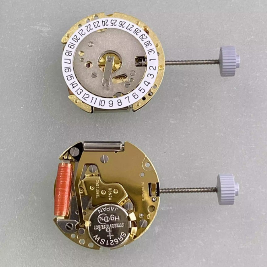 For Ronda 774 Quartz Watch Movement 2 Hands Date at 3′ / at 6′ Watch Replacement