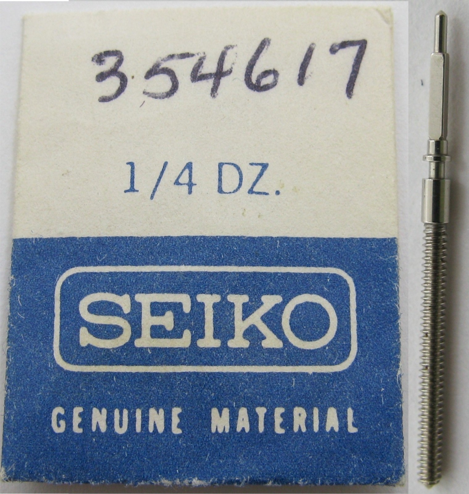 Seiko 354617 watch 6105 6106 6117 6119 6138 … part: one stem tap 9
