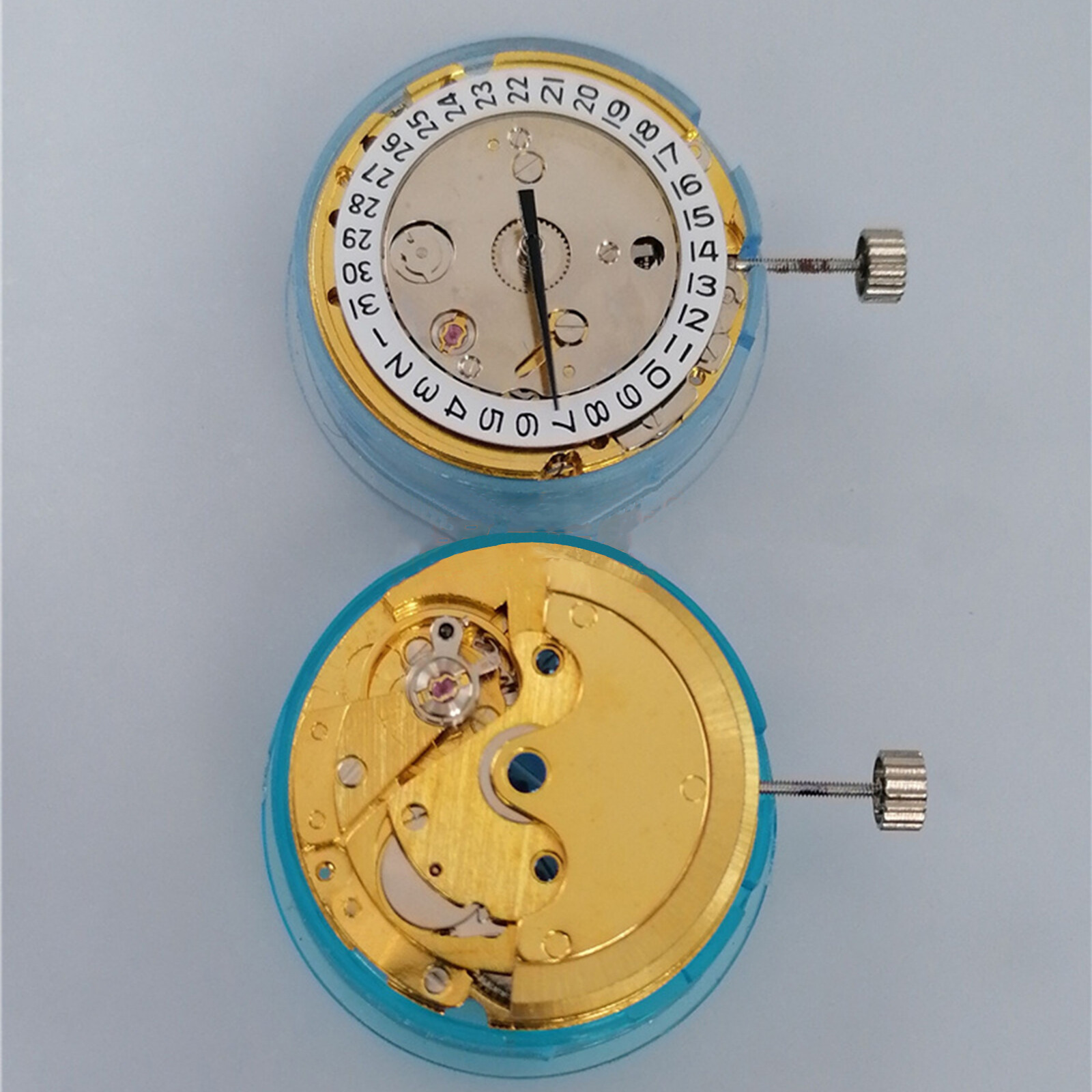 Single Calendar Engraving Mechanical Watch Movement for Tianjin T16 ST16 Watch