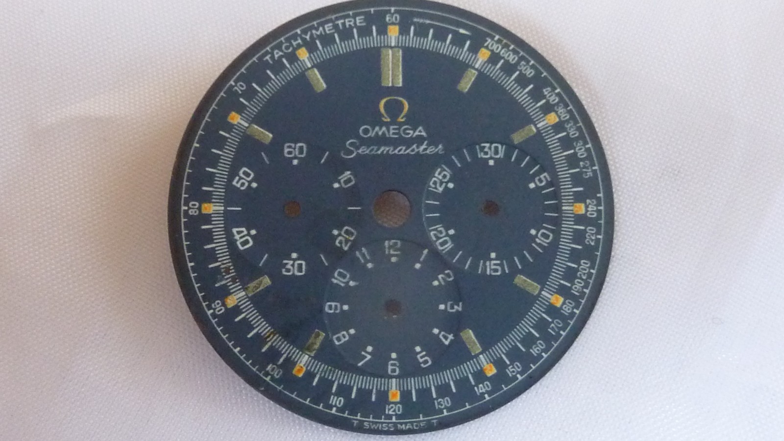 OMEGA SEAMASTER BLUE TRITIUM DIAL FOR CAL 861 FIRST GENERATION SUPERB CONDITION